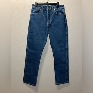 Wrangler Women's Cowboy Cut High Rise Slim Fit Tapered Leg Jean, Stonewash,15x32